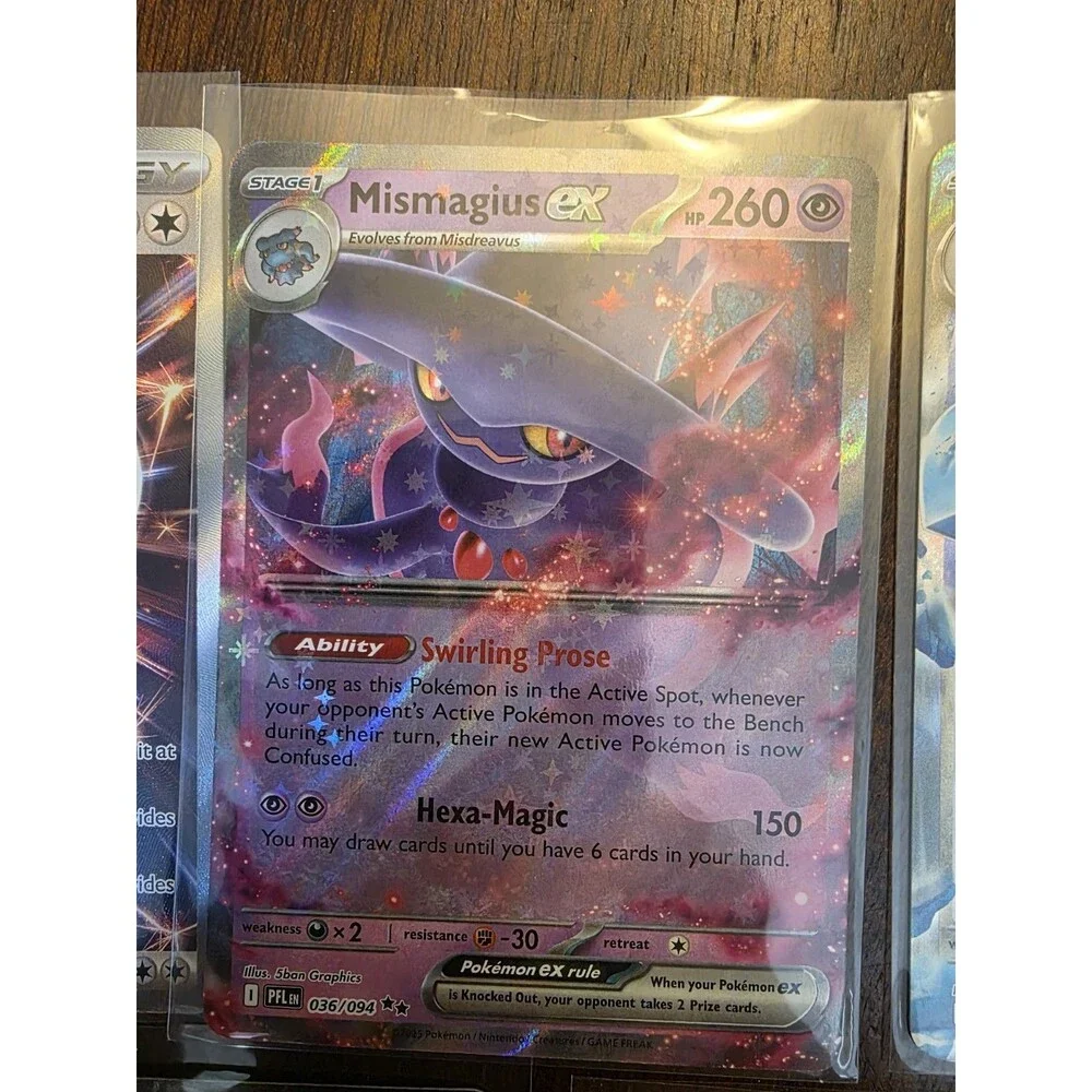 Lot of 5 Pokémon TCG cards